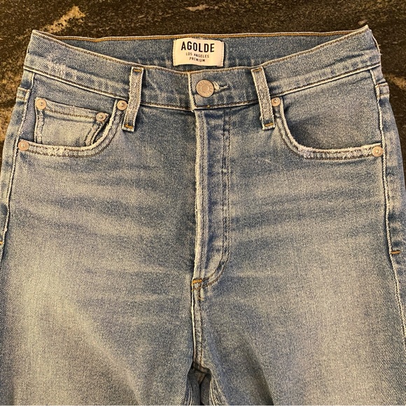 AGOLDE -Nico High Rise Slim Fit in Embark (Size 25) - Picture 6 of 10